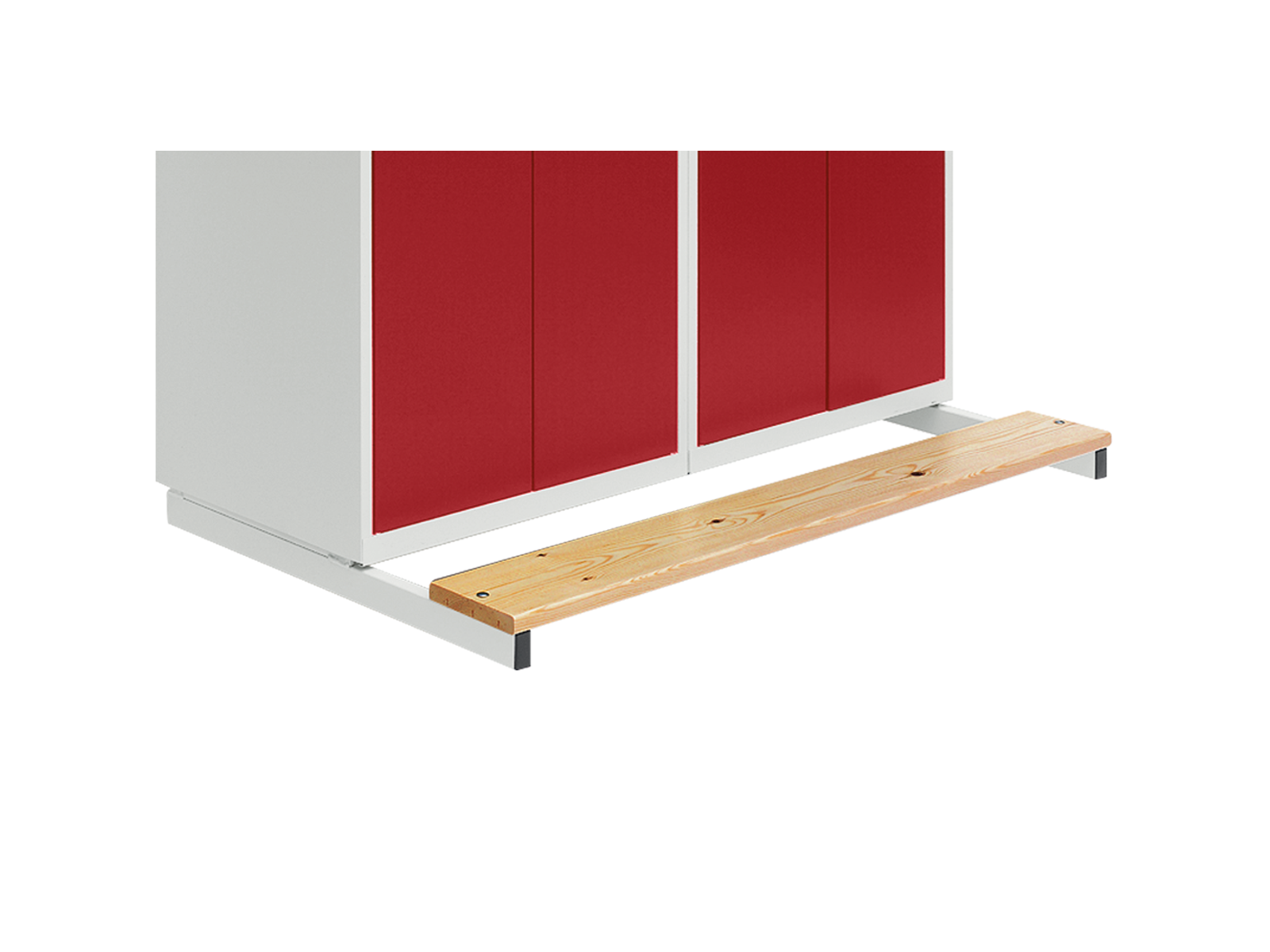 Væghængt Med Bænk