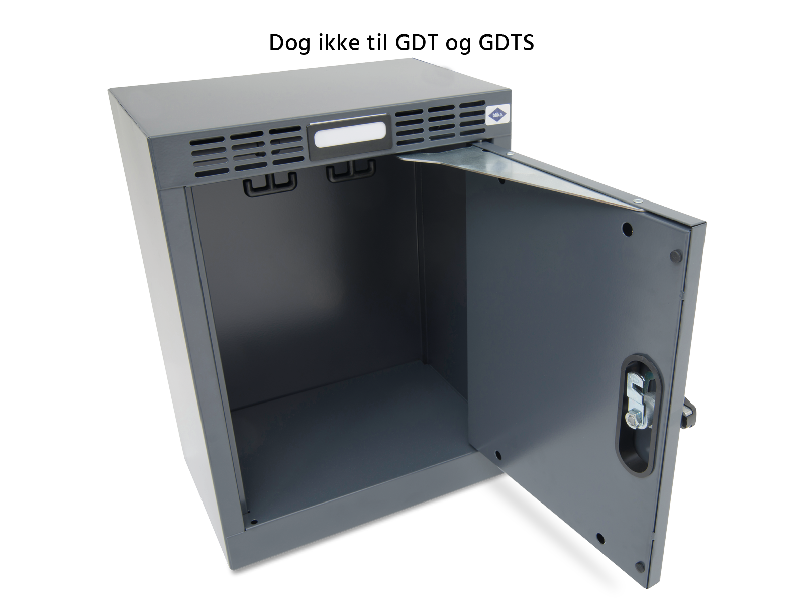 Dobbeltplade Låge Tekst